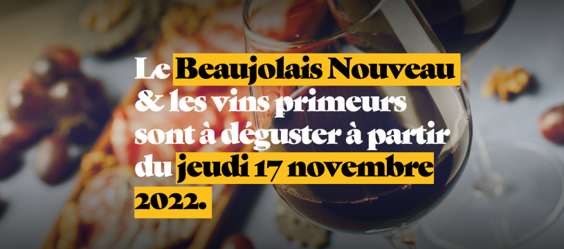 ✨Le beaujolais Nouveau arrive... 🍷🍇