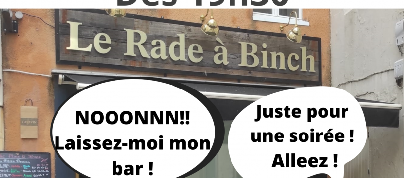 Vos cavistes débarquent au Rade à Binch